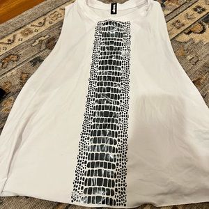 Ultracor crocodile racerback tank size small, Never worn. White